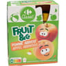 Carrefour classic' compotes pomme abricot x4 - 360g