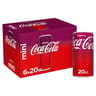 Coca-cola cherry boite 6x20cl slim mini frifo pack