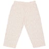 Corsaire nuit femme ECRU AOP MARGUERITES T46/48