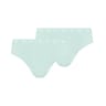 Lot de 2 slips fille pocket skin care Dim AQL PASTEL BLUE 16ANS
