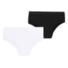 Lot de 2 shorties micro Dim 0HY BLANC 10 ANS