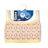 Lot de 2 brassières fille pocket coton Dim B2J JAUNE CLAIRE 10ANS