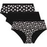 Lot de 3 shorties Les Pockets Coton Stretch Dim B3T LOT BLACK BOLD 40\42
