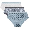 Lot de 3 shorties Les Pockets Coton Stretch Dim B3S LOT SUNDAY BLOOM 36\38