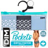 Lot de 3 shorties Les Pockets Coton Stretch Dim B3S LOT SUNDAY BLOOM 36\38