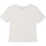 Tee shirt manches courtes fille BLANC 12 ANS