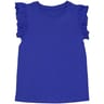 Tee shirt manches à volants INDIGO 4 ANS