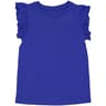 Tee shirt manches à volants INDIGO 8 ANS