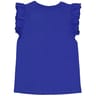 Tee shirt manches à volants INDIGO 8 ANS
