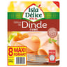 Isla Délice délice de dinde fumé 100% filet halal 8 tranches 240g