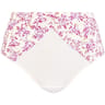 Culotte ligne Suzie Fantaisie Sans Complexe JNP IMP FLEURS JAUNE ET ROSE T50\52