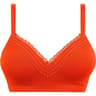 Brassière coque sans armature ligne Agathe Sans Complexe HAH ORANGE MANDARINE L