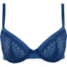 Soutien-gorge armature ligne Fidéle Billet Doux JJC NAVY PIVOINE BLEU 95C