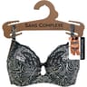 Soutien-gorge armature ligne hélène Sans Complexe JNC IMP GRAPHIQUE ANTHRACITE 105D