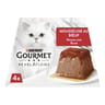 Purina gourmet révélations mousseline au boeuf nappée de sauce 4x57g 228g