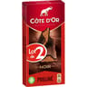 Côte d'or praliné fondant noir 2x200-400g