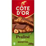 Côte d'Or lait praliné double noisettes 200g