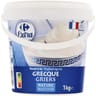 Carrefour extra yaourt à la grecque nature 1kg