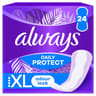 Always dailies protect protège-slips extra long xl x 24