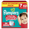 Pampers baby dry pants maxi t7 x62