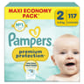 Pampers premium protection couches t2 maxi pack x117