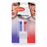 Crayon maquillage bleu, blanc, rouge 3 en 1