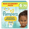 Pampers premium protection couches t6-13/18 9kg x70