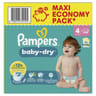 Pampers baby dry couches t4 9-14 kg x108