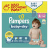 Pampers baby dry couches t4 9-14 kg x108