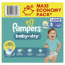 Pampers baby dry couches t5+ 12-17 kg x88