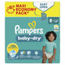 Pampers baby dry maxi couche t8-17 kg+ x68
