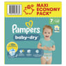 Pampers baby dry maxi t7- +15 kg x72