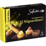 Carrefour sélection assortiment de 12 mignardises  165g
