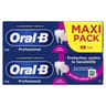 Oral-b dentifrice professional protection sensibilité & sensation 2x75ml