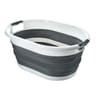 Carrefour home panier a linge retractable