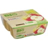 Carrefour bio purée de pomme sans sucre ajoutés 4x100g