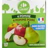 Carrefour classic compote pomme poire 8x100g