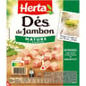 Herta dés de jambon barquette sécable 2x75g