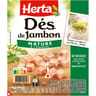 Herta dés de jambon barquette sécable 2x75g