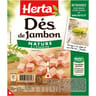 Herta dés de jambon barquette sécable 2x75g