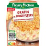 Fleury michon gratin de choux-fleurs au jambon 280g