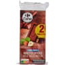 Carrefour extra tablette chocolat lait noisettes entières x2 - 400g