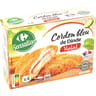 Carrefour sensation 4 cordons bleu de dinde halal 400g