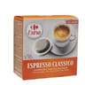 Carrefour extra café dosettes compatibles malongo classique x16 104g