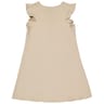 Robe mancherons volants BEIGE T50