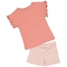 Pyjashort fille ROSE/ROSE AOP 10 ANS