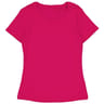 Tee shirt manches courtes femme FUSHIA T38\40
