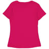Tee shirt manches courtes femme FUSHIA T38\40