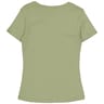 Tee shirt manches courtes femme LIGHT KAKI T50\52