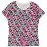 Tee shirt manches courtes femme AOP FLEURI T50\52